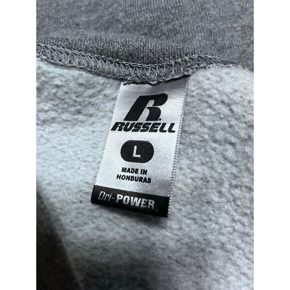 Vintage Western University Stitched Gray Red Sweatshirt Size L - Picture 5 of 7